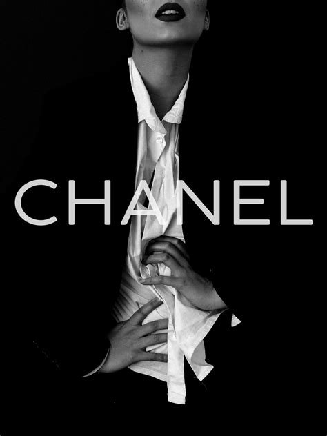 metal chanel posters